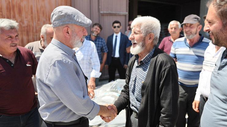 BAŞKAN ÇOLAKBAYRAKDAR, “KIRSALA YATIRIM, ÜLKENİN GELECEĞİNE YATIRIMDIR”