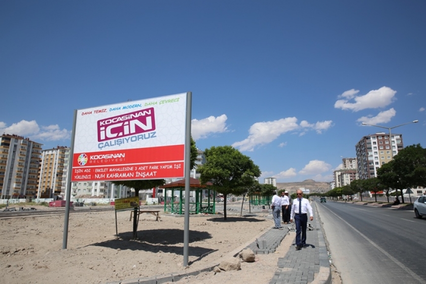 ÇOLAKBAYRAKDAR “YENİ PARKLARIMIZ HER KESİME HİTAP EDECEK”