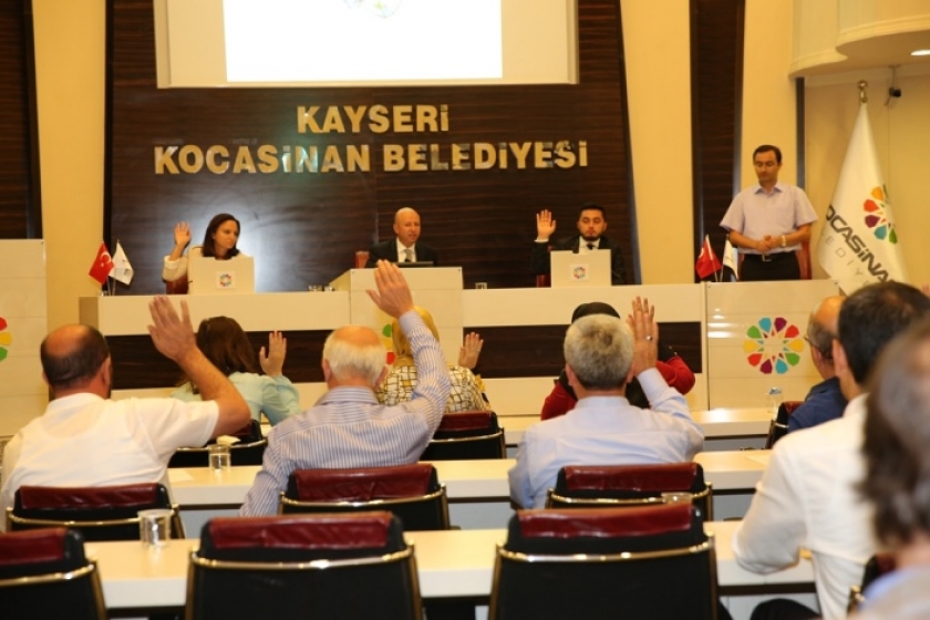 KOCASİNAN BELEDİYE MECLİSİ EYLÜL AYI TOPLANTISINI GERÇEKLEŞTİRDİ