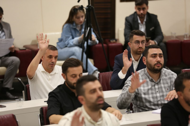 BAŞKAN ÇOLAKBAYRAKDAR: “SPORUN VE SPORCUNUN HER ZAMAN YANINDAYIZ.” 