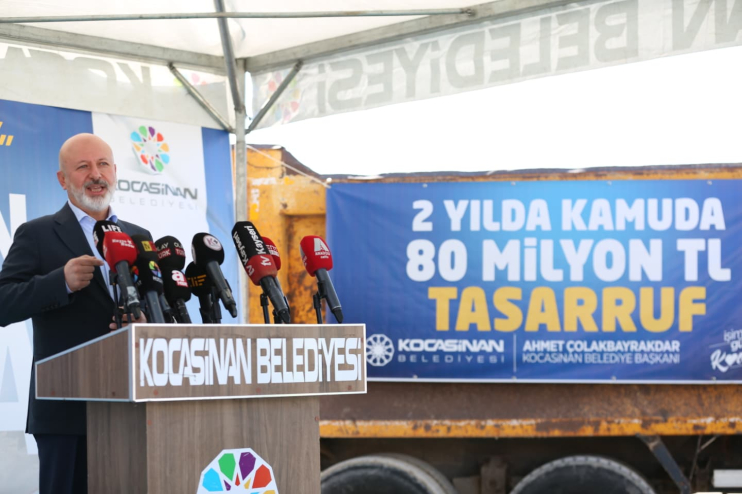 BAŞKAN ÇOLAKBAYRAKDAR, “KAYSERİ’DE TEK, TÜRKİYE’DE SAYILI AGREGA İLE 80 MİLYON TL TASARRUF SAĞLADIK”