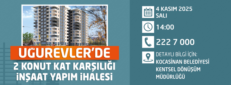 BAŞKAN ÇOLAKBAYRAKDAR: “KOCASİNAN, KENTSEL DÖNÜŞÜMLE ŞEHRİMİZİN YENİ YÜZÜ OLUYOR”
