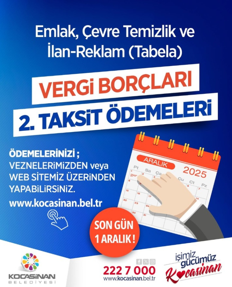 BAŞKAN ÇOLAKBAYRAKDAR: “VERGİLER, GELECEĞİMİZİN TEMİNATIDIR”