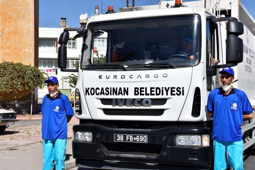 KOCASİNAN’A GELEN TEŞEKKÜR MESAJI İŞÇİLERE ÖDÜL GETİRDİ