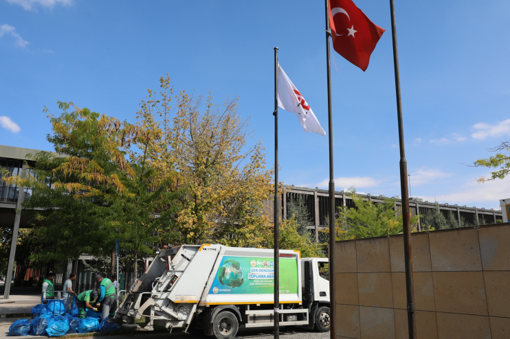 KOCASİNAN BELEDİYESİ SIFIR ATIKTA ÖRNEK UYGULAMALARA DEVAM EDİYOR