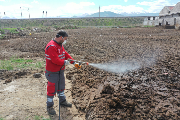 KOCASİNAN’DA 12 AY KESİNTİSİZ ÇEVRECİ VE BİLİMSEL YÖNTEMLERLE HAŞERE MÜCADELESİ