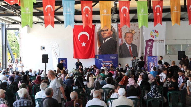 BAŞKAN ÇOLAKBAYRAKDAR: “HER HANEYE DOKUNAN HİZMET ÜRETİYORUZ”