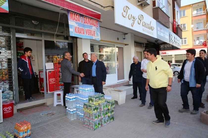 BAŞKAN ÇOLAKBAYRAKDAR DURMAK BİLMİYOR
