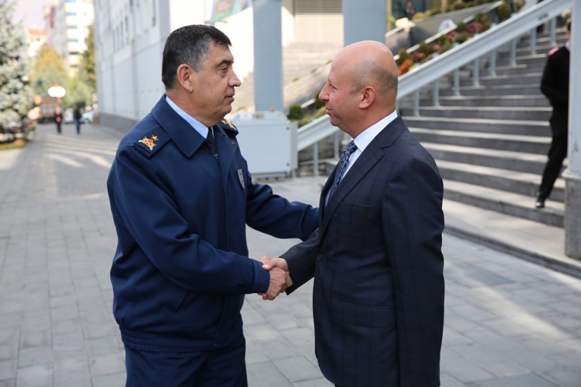 BAŞKAN ÇOLAKBAYRAKDAR, TUĞGENERAL TEKE’Yİ MİSAFİR ETTİ