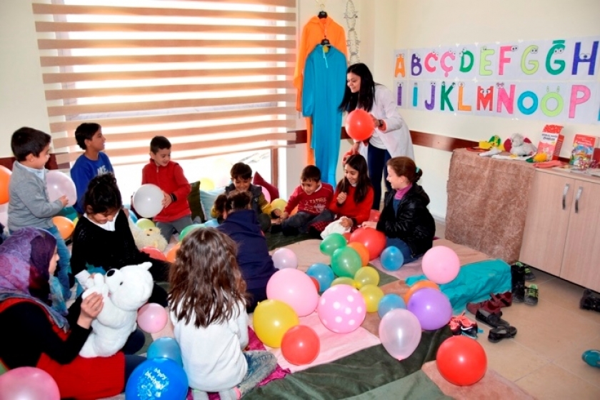 SEMT KONAKLARI, ÖZEL EĞİTİM GEREKTİREN ÇOCUKLARI AĞIRLIYOR