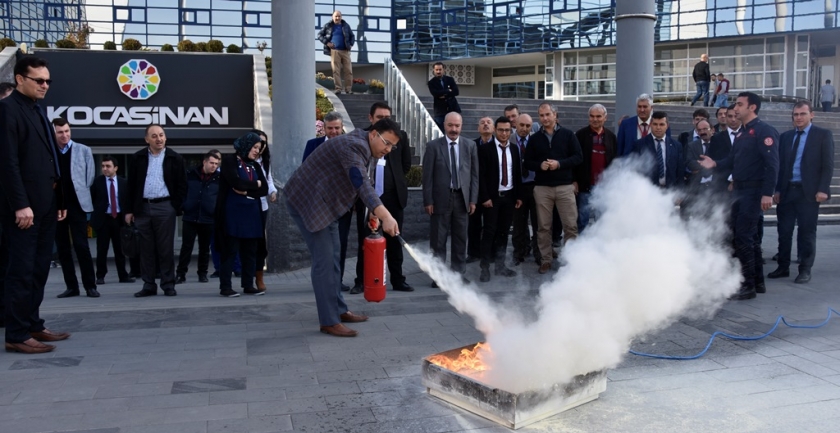 KOCASİNAN BELEDİYESİ’NDE ÖNCE CAN GÜVENLİĞİ