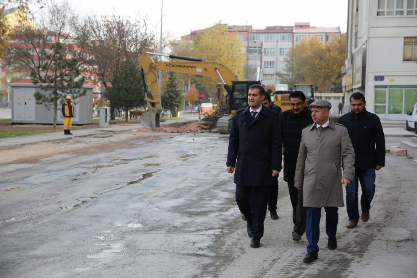 KOCASİNAN’DA YENİLEME ÇALIŞMALARI TÜM HIZIYLA DEVAM EDİYOR