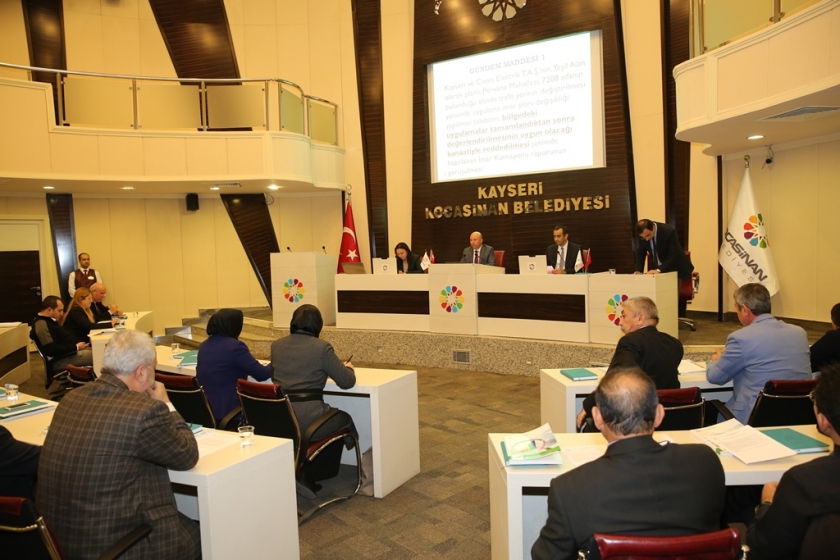 KOCASİNAN, YILIN SON MECLİS TOPLANTISINI YAPTI