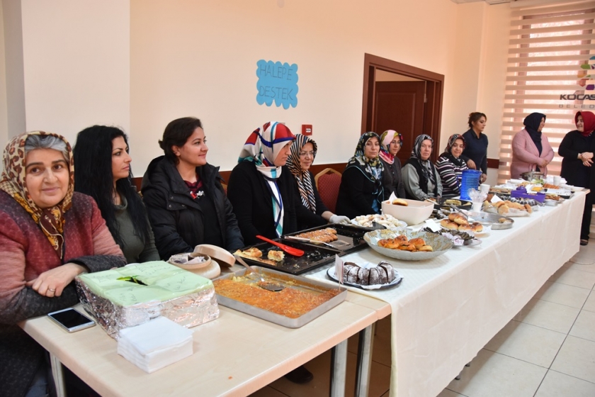 KOCASİNAN’DA EL EMEKLERİ, HALEP İÇİN