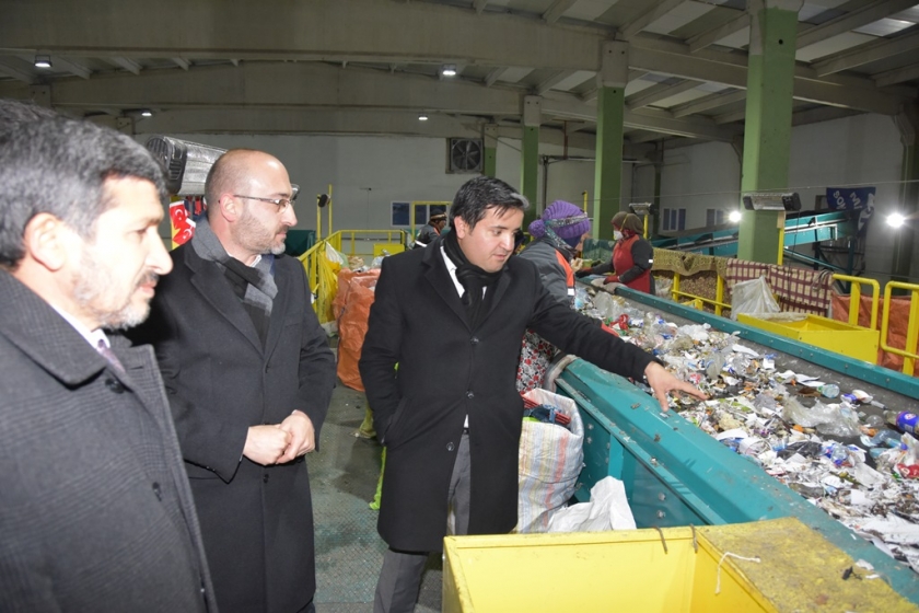 KOCASİNAN BELEDİYESİ, GERİ DÖNÜŞÜMDE SİVAS’A DA  ÖRNEK OLDU
