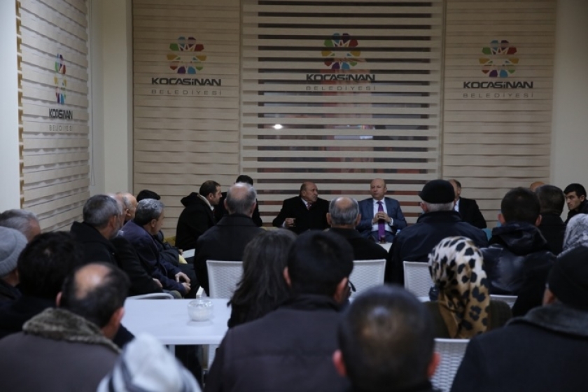 BAŞKAN ÇOLAKBAYRAKDAR, BEYAZŞEHİR’İ DİNLEDİ