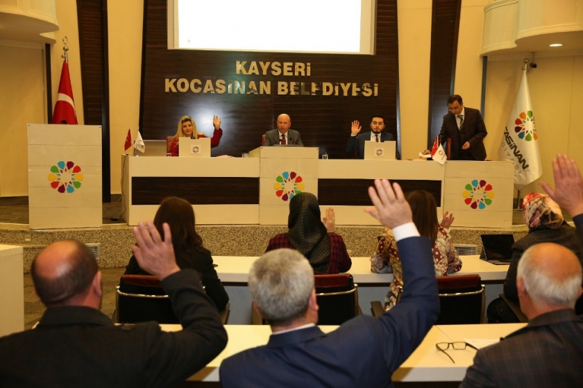 KOCASİNAN BELEDİYE MECLİSİ GÜNDEMİNDEKİ 32 MADDEYİ GERÇEKLEŞTİRDİ
