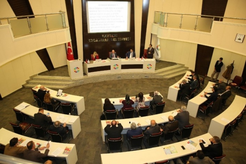 KOCASİNAN BELEDİYE MECLİSİ GÜNDEMİNDEKİ 32 MADDEYİ GERÇEKLEŞTİRDİ