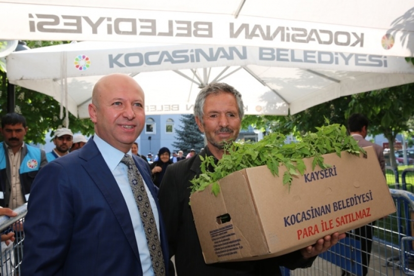 KOCASİNAN BELEDİYESİ’NDEN ÇİFTÇİLERE YENİ GELİR KAPISI