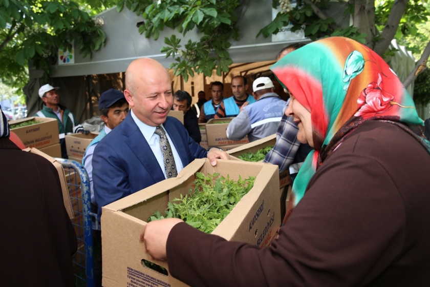 KOCASİNAN BELEDİYESİ’NDEN ÇİFTÇİLERE YENİ GELİR KAPISI