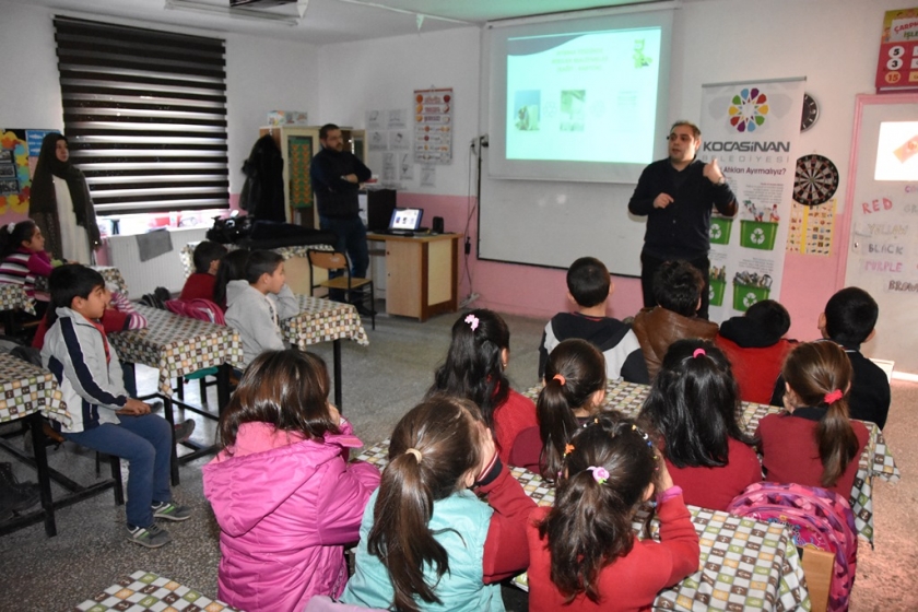 KOCASİNAN’DA DAHA TEMİZ ÇEVRE İÇİN DAHA BİLİNÇLİ NESİLLER 